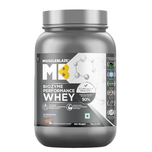 MuscleBlaze Biozyme Performance Whey