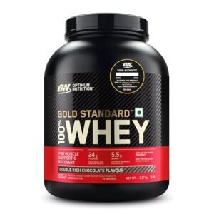 Gold Standard 100% Whey Protein Powder | Double Rich Chocolate | 5 lbs ( free delivery )