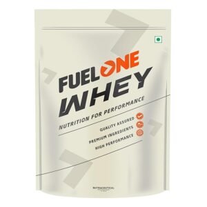 Fuel One Whey Protein Powder, 1 kg (2.2 lb) Rich Chocolate