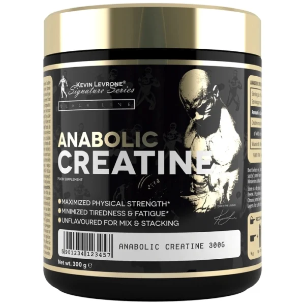 Kevin Levrone Black Line Anabolic Creatine Monohydrate 300g (60 Servings)