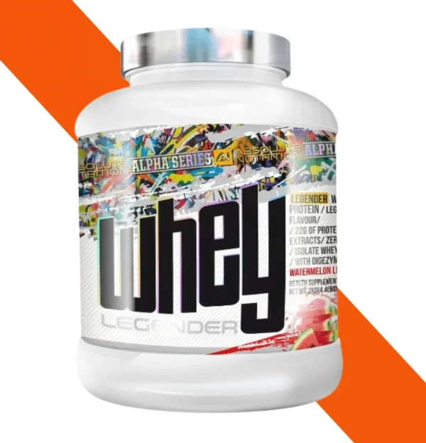 ABSOLUTE NUTRITION Legender Whey Protein, Weight Loss, Sports Supplement, 5 Fruit Extracts, Sugar-Free, Protein, Isolate, Digezyme, Vitamin C,