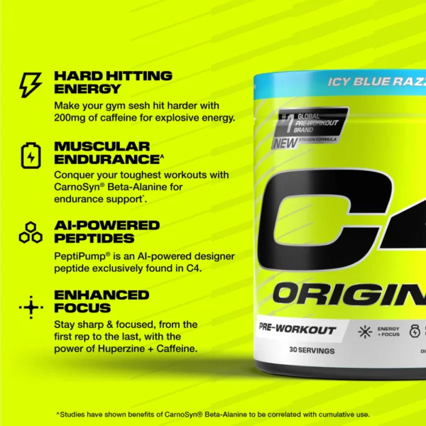 C4 Original Pre Workout Powder - Image 3
