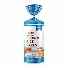 PINTOLA Organic Brown Rice Cake - All Natural (Lightly salted,