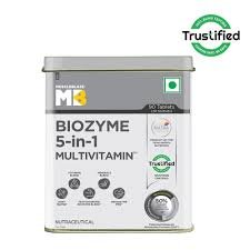 MuscleBlaze Biozyme 5 in 1 Multivitamin Unflavoured • 90 tablet(s)