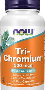 Now Foods Tri-Chromium 500mcg Veg Capsule