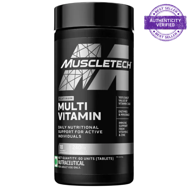 Muscletech™ Platinum Multivitamin Vitamins, Multivitamin Tablets