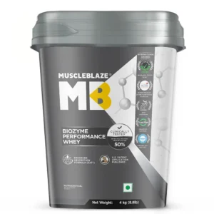MuscleBlaze Biozyme Performance Rich chocolate• 4 kg