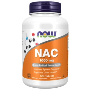 NOW Supplements, NAC (N-Acetyl-Cysteine) 1,000 mg, Free Radical Protection*, 120 Tablets ( free delivery )