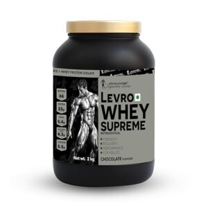 Kevin Levrone Signature Series Levro Whey Supreme Protein Isolate, 2kg, Performance and Recovery Supplement 2 Kg ( free delivery )