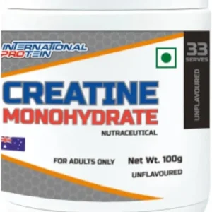 International Protein Creatine Monohydrate 100g, 33 Servings ( free delivery )