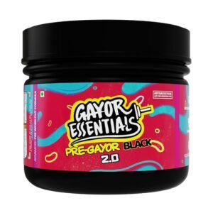 Pre Gayor Black 2.0 Optimally Dosed Advanced Pre Workout 10 g Citrulline Malate 6 g Beta Alanine 300 mg Caffeine L-Theanine Energy Focus Pumps Lab Tested(Watermelon, 676g) ( free delivery )