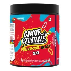 Pre Gayor Black 2.0 Optimally Dosed Advanced Pre Workout 10 g Citrulline Malate 6 g Beta Alanine 300 mg Caffeine L-Theanine Energy Focus Pumps Lab Tested(Mixfruit, 338g) ( free delivery )