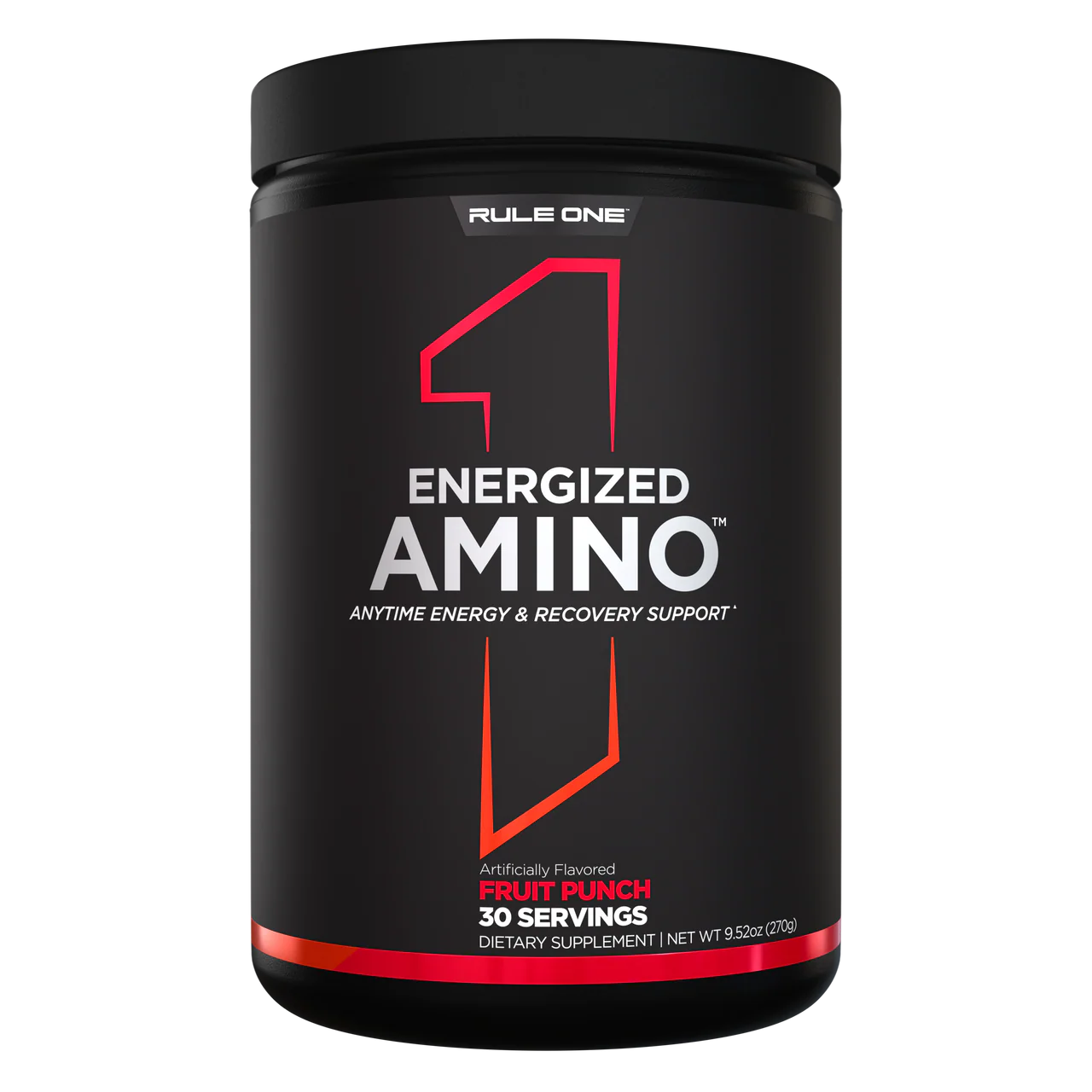 Rule 1 Energized Amino – Anytime Energy and Recovery Support with BCAAs, Glutamine, Citrulline, Beta Alanine, and Caffeine from Green Coffee & Tea Leaf Extracts (30 Servings,) ( free delivery )