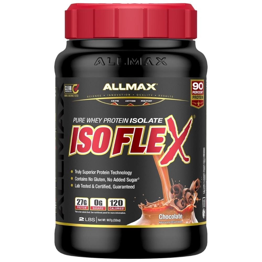 ALLMAX Nutrition, Isoflex Pure Whey Protein (Chocolate), ( free delivery )